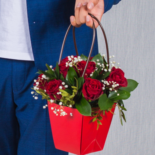 Сумочка с кенийскими розами арт. 38180-К