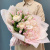 Букет из ранункулюсов и гортензии с тюльпанами арт. 76813